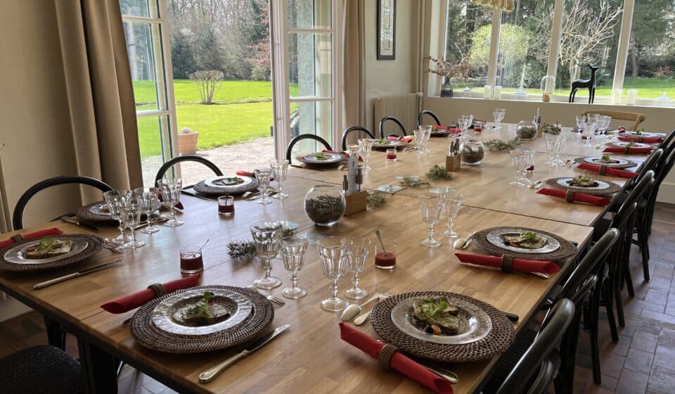 pause déjeuner dans la campgne