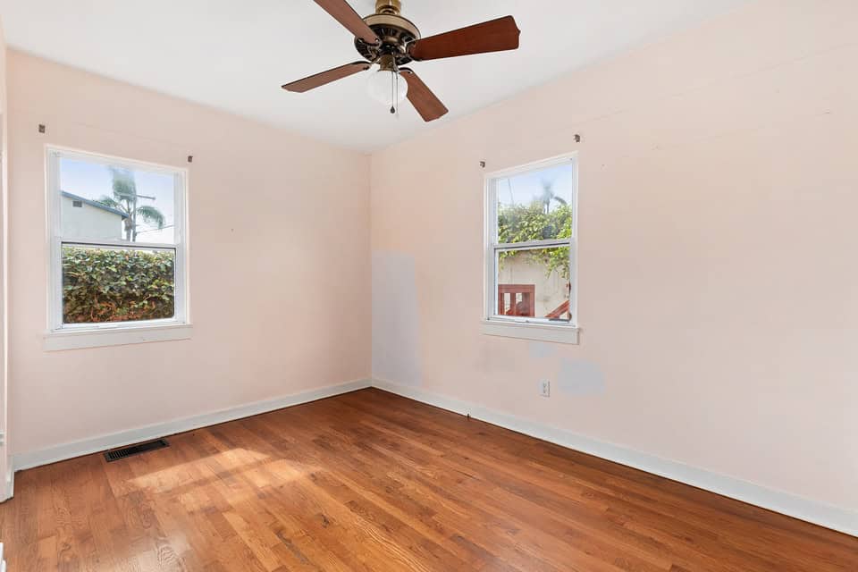 3530 Park Villa Drive - Area of the House with Storage, Ceiling Fan, A Window and Hardwood Floors