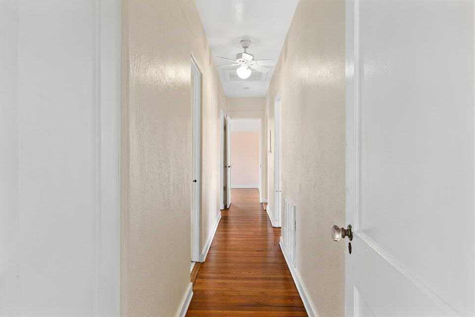3530 Park Villa Drive - Walkway to Different Rooms with a Hardwood Flooring