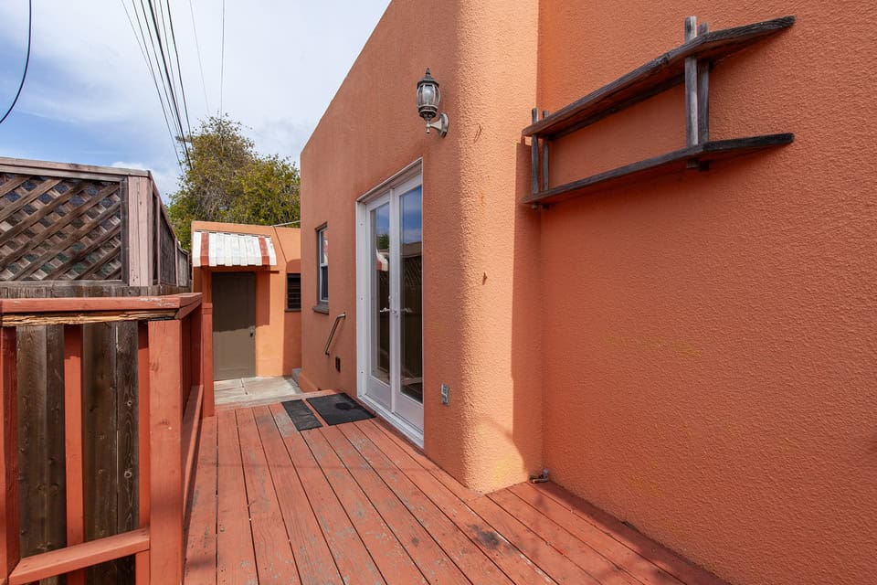 3530 Park Villa Drive - Another Back of the House Angle with Wooden Floor Boards