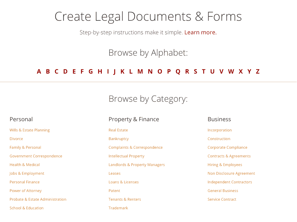 best online legal service