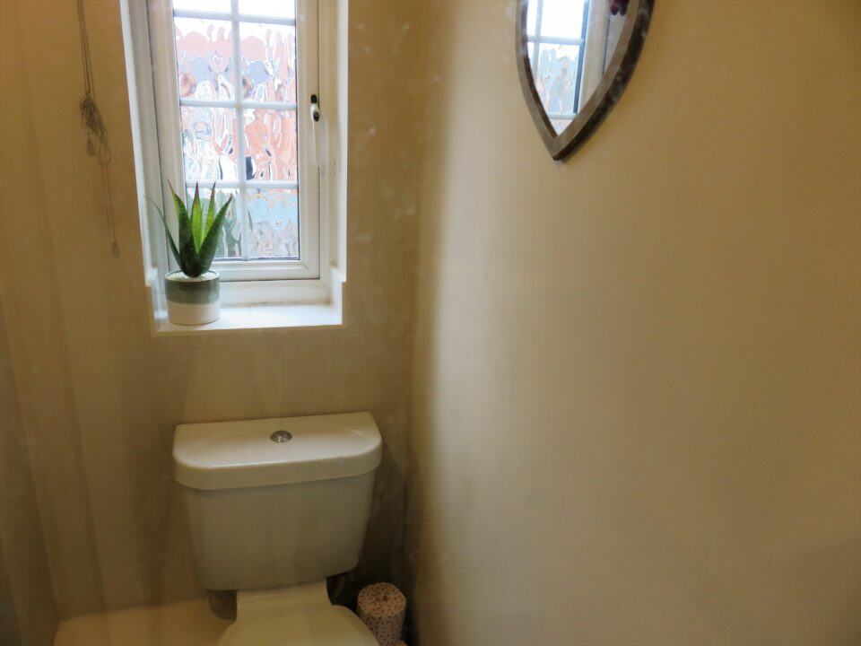 shower screen before