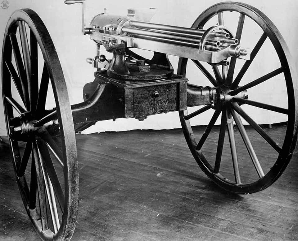 Model 1862 Gatling Battery Gun, Type 2 1