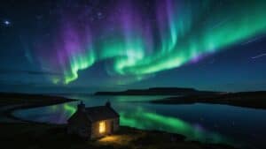 northern lights aurora borealis orkney scotland