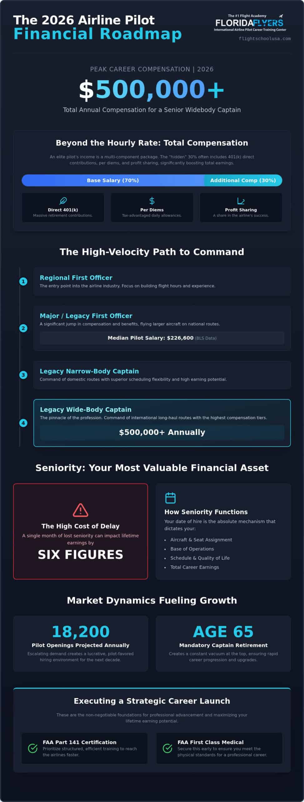 Airline Pilot Salary 2026: The Strategic Guide to Aviation Compensation