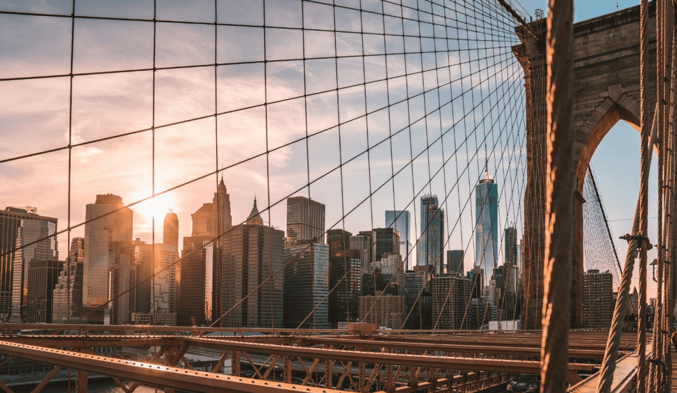 In New York, a low-energy network of smart sensors monitors and optimizes anything from waste levels in trash bins to air quality. 