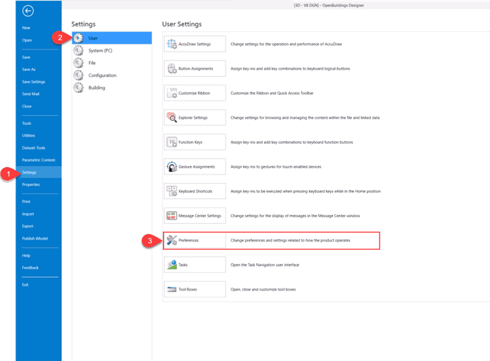 Fonction d'enregistrement automatique lors de la fermeture d'un fichier DGN.
