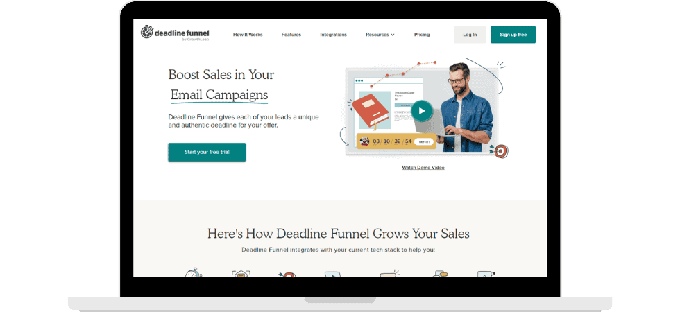 Deadline Funnelとは。こちらはレビュー記事です。