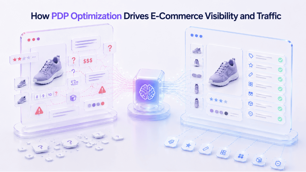 how pdp optimization drives e-commerce visibility and traffic
