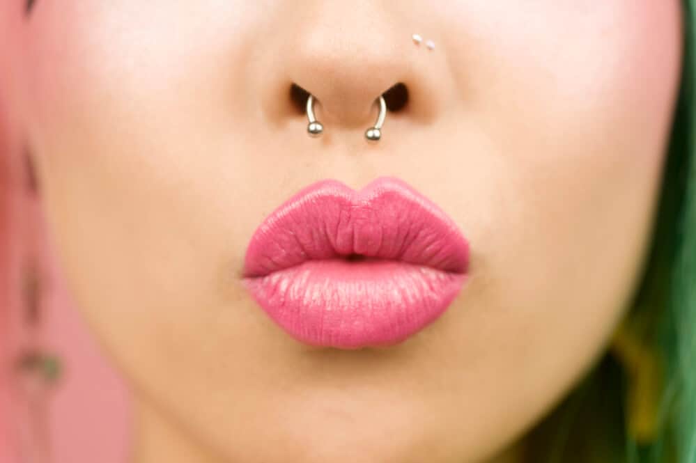 Try a septum nose ring