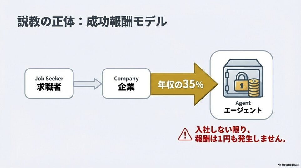 転職エージェントが説教する「本当の理由」—業界の闇を暴く「成功報酬ビジネスの構造的問題」