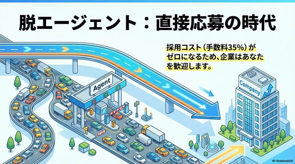 脱エージェント転職|もうエージェントに頼らない生き方