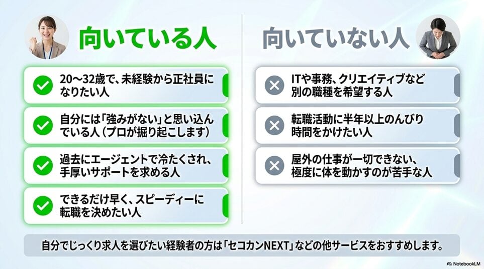 GKSキャリアが向いている人・向いていない人