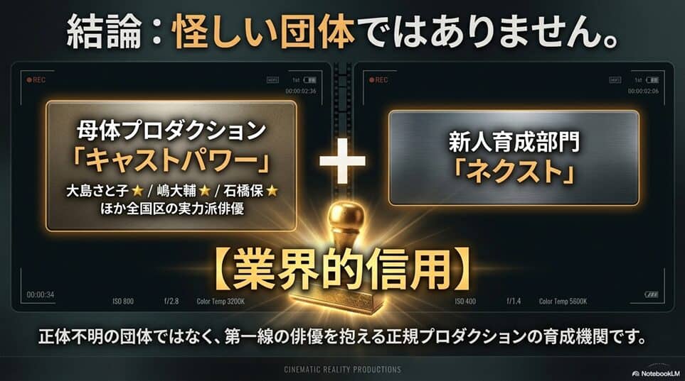 キャストパワーネクストの評判は「怪しい」？運営母体から見える真実