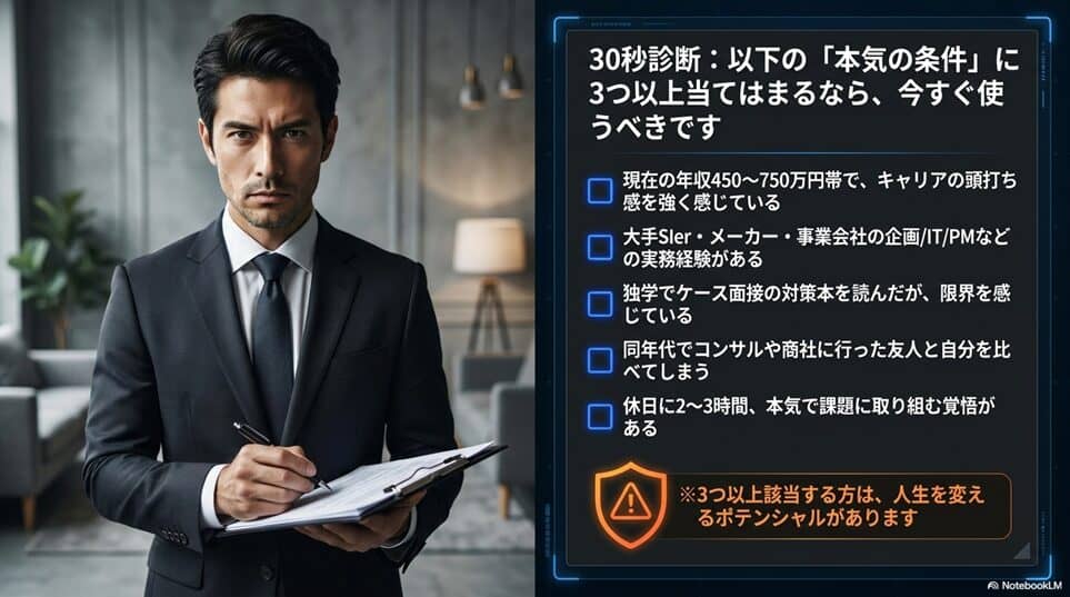 結論：MyVisionの評判が「賛否両論」になる本当の理由「30秒でわかる「あなたがMyVisionを使うべきか」診断」