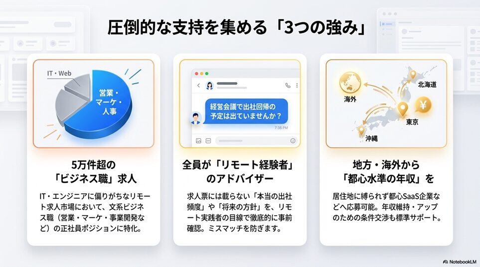 Remoful（リモフル）利用者のリアルな良い評判｜3つの圧倒的な強み