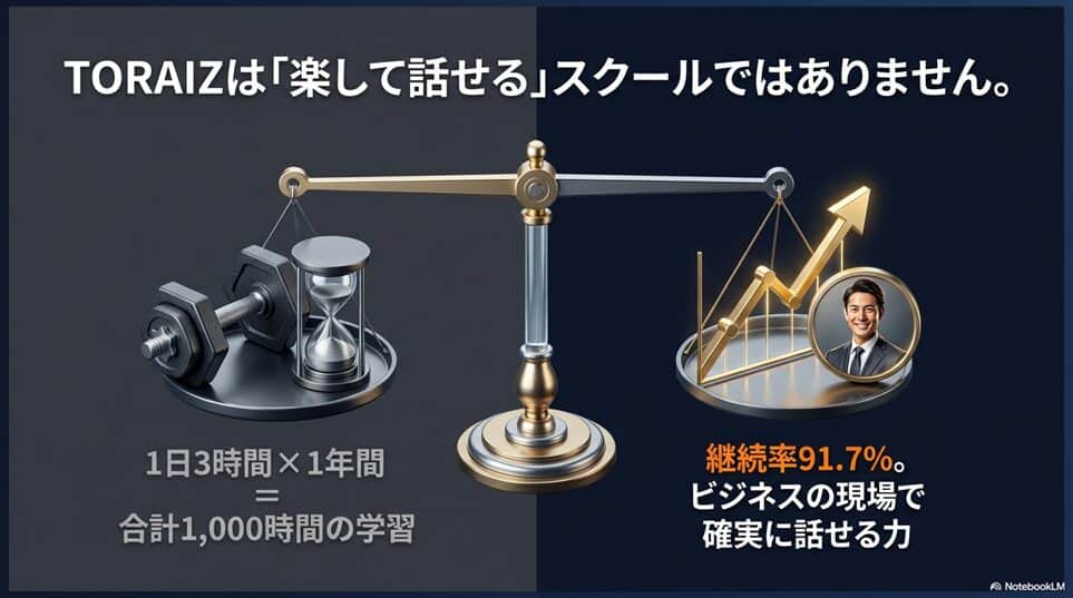 結論：TORAIZ（トライズ）の評判は「過酷だが本物」本気の社会人だけが選ぶべきスクール