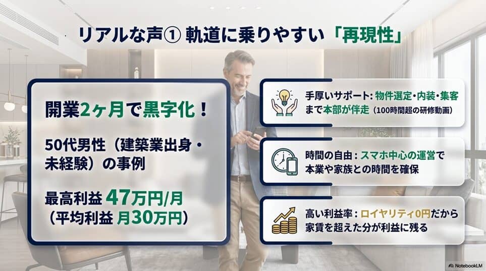 レンスペ本舗のリアルな口コミ・評判を徹底調査「良い口コミ・評判の傾向（再現性・サポート・時間の自由）」