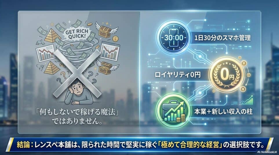 レンスペ本舗の口コミ・評判は怪しい？結論と、この記事でわかること
