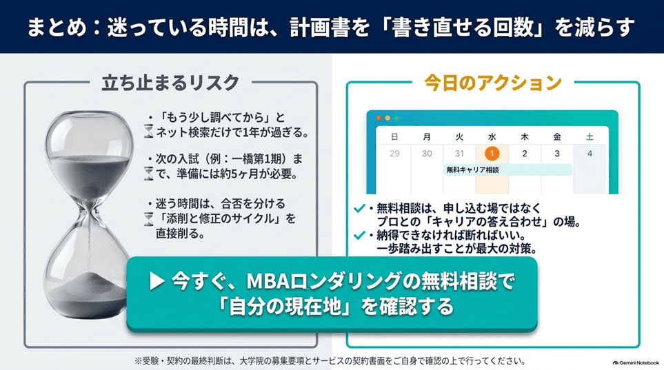 「MBAロンダリングまとめ：迷ったら、キャリアの「答え合わせ」に無料相談を使おう」