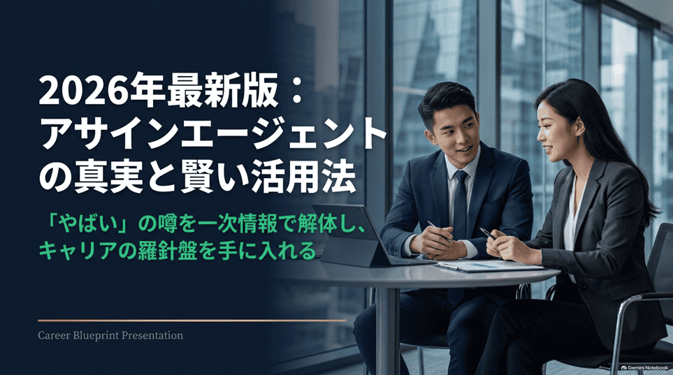 アサインエージェントの評判は？やばい・断られたの真相と2026年最新の変更点を一次情報で検証