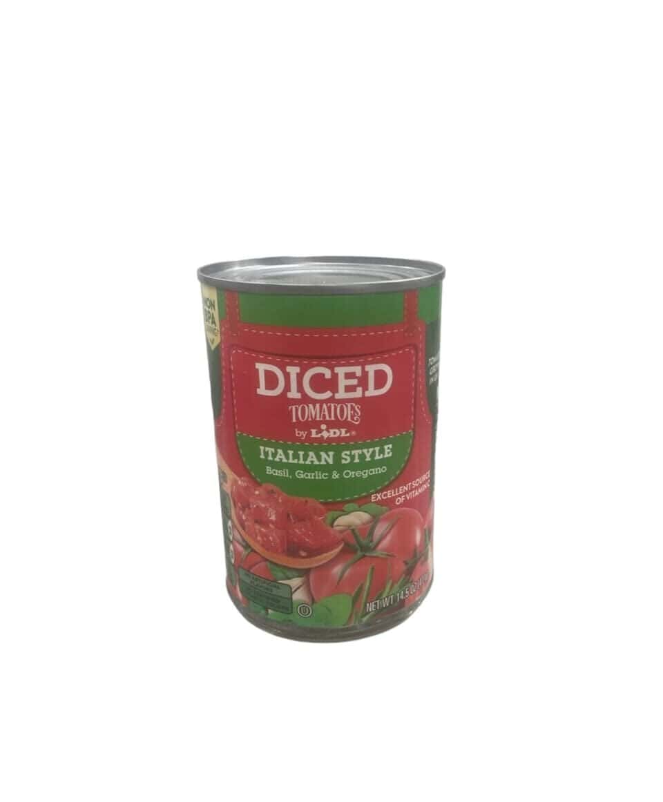Lidl diced tomatoes italian style