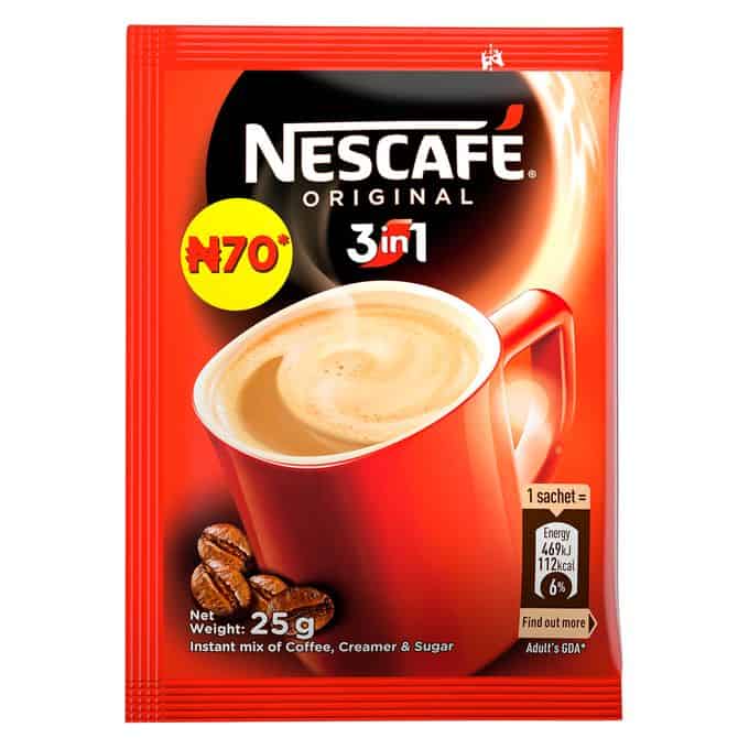 Nescafe original 3 in1 25g