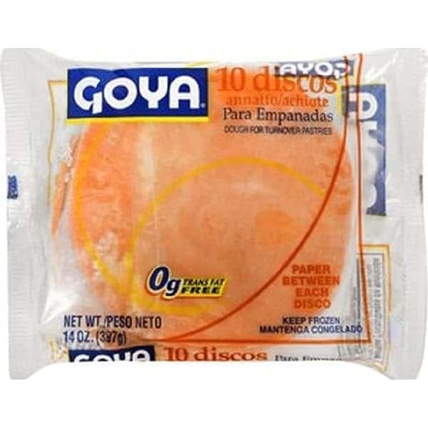 Goya 10 dough discos 14oz