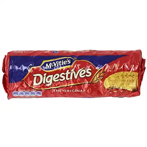 McVities box digestives wheat biscuit 400g