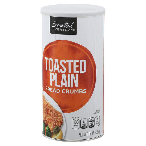 Essential everyday toasted plain bread crumbs 425g