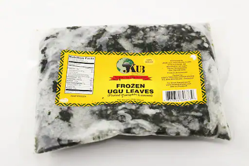 Jkub frozen ugu leaves 567g