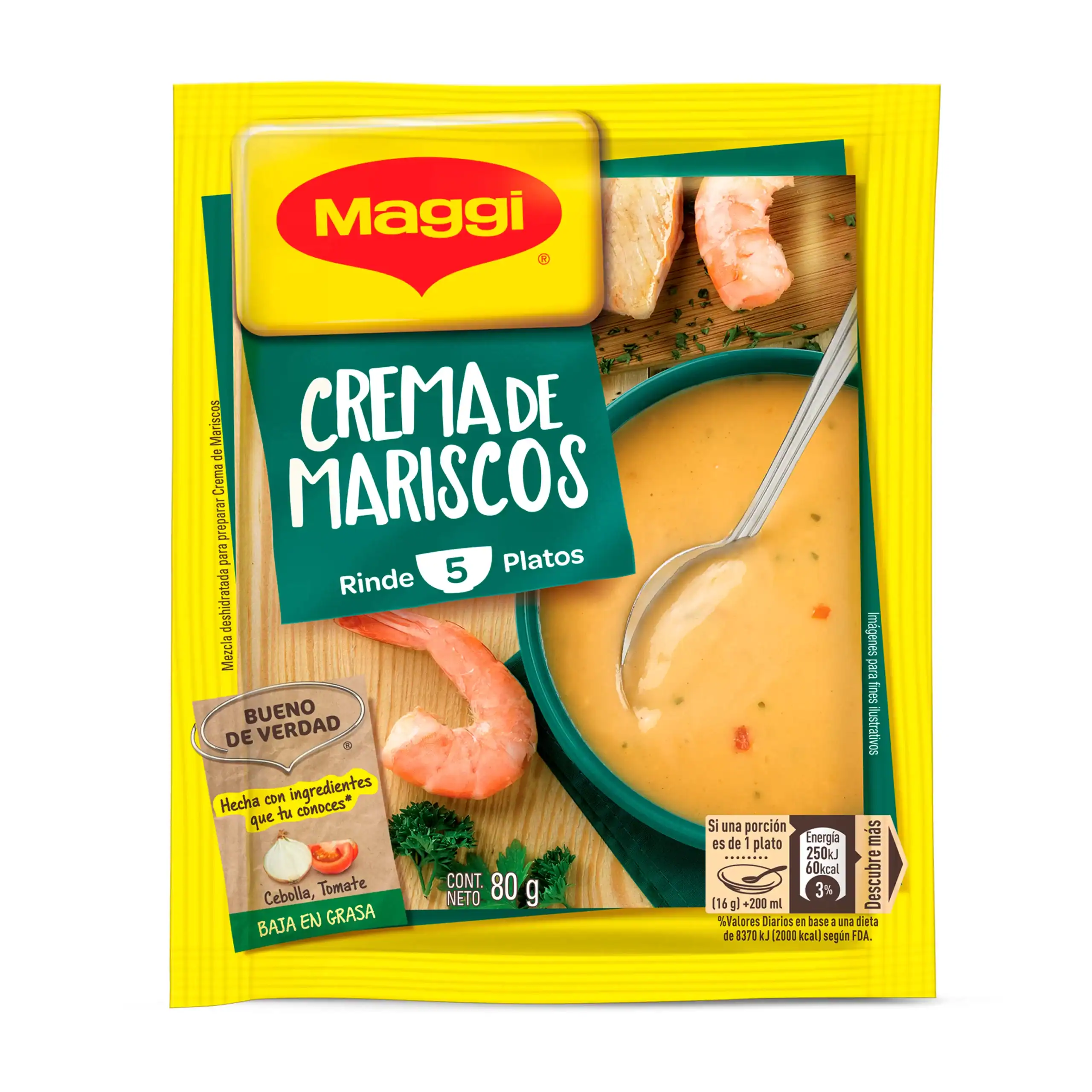 Maggi cremade mariscos 80g