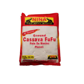 Nina frozen ground cassava fufu 20oz