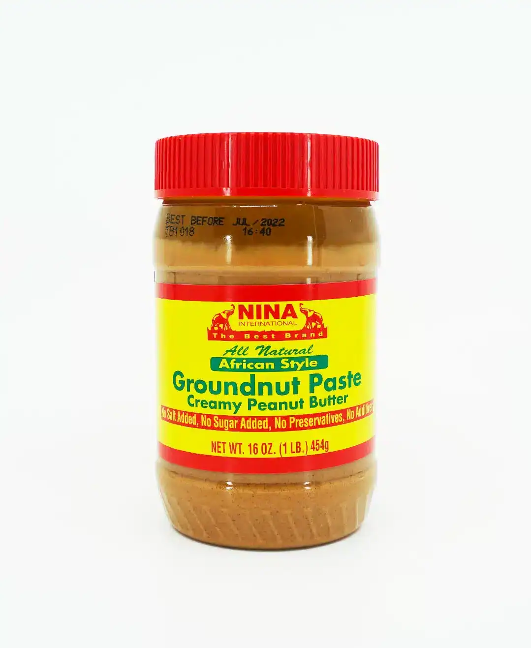 Nina groundnut paste 454g
