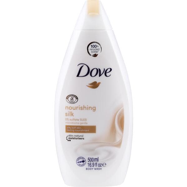 Dove nourishing silk body wash 500ml