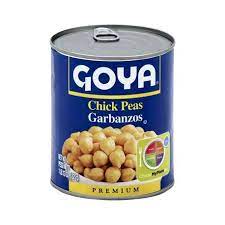 Goya chick peas 822g