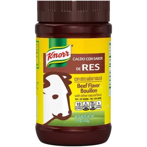 Knorr beef flavor bouillon 450g