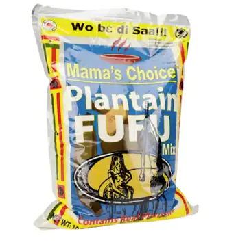 Mama choice plantain fufu