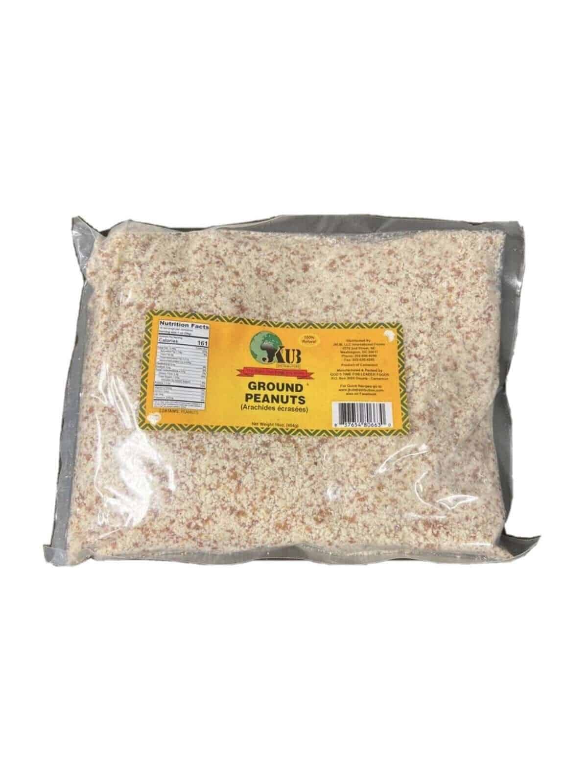 Jkub ground peanuts 16oz