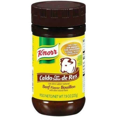 Knorr beef flavor bouillon 225g