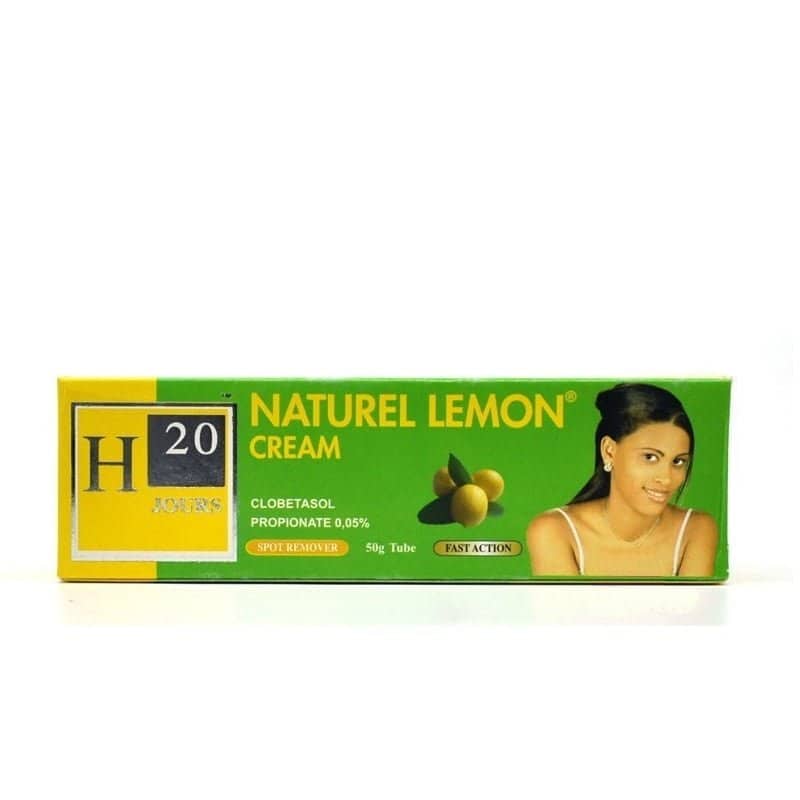 H20 naturel lemon creme 50g