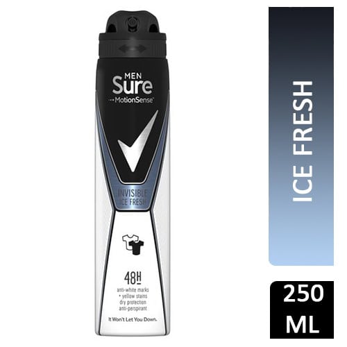 Men sure motionsense invisible ice fresh 250ml