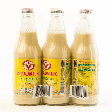Vitamilk banana 6/pack 300ml