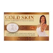 Gold skin clarifying body soap with argan oil 180g