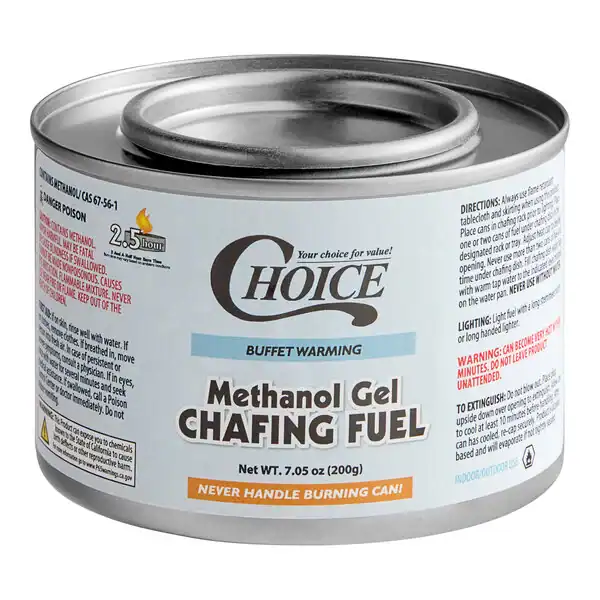 Choice methonal gel chafing fuel 200g