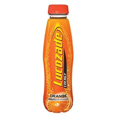Lucozade energy drink (orange) 380ml