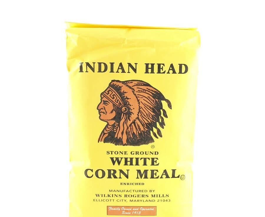 indian head white corn meal