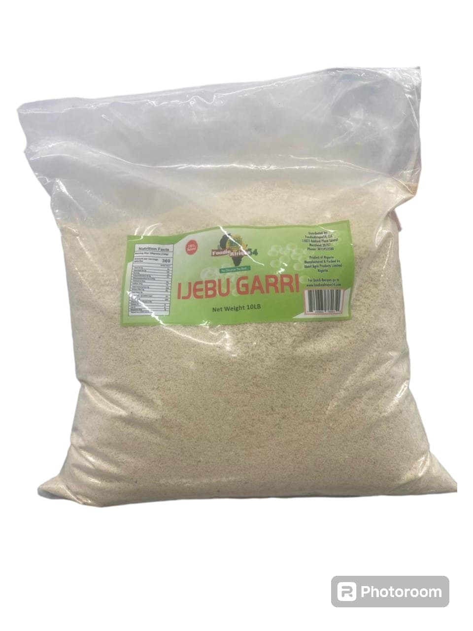 Abart ijebu garri
