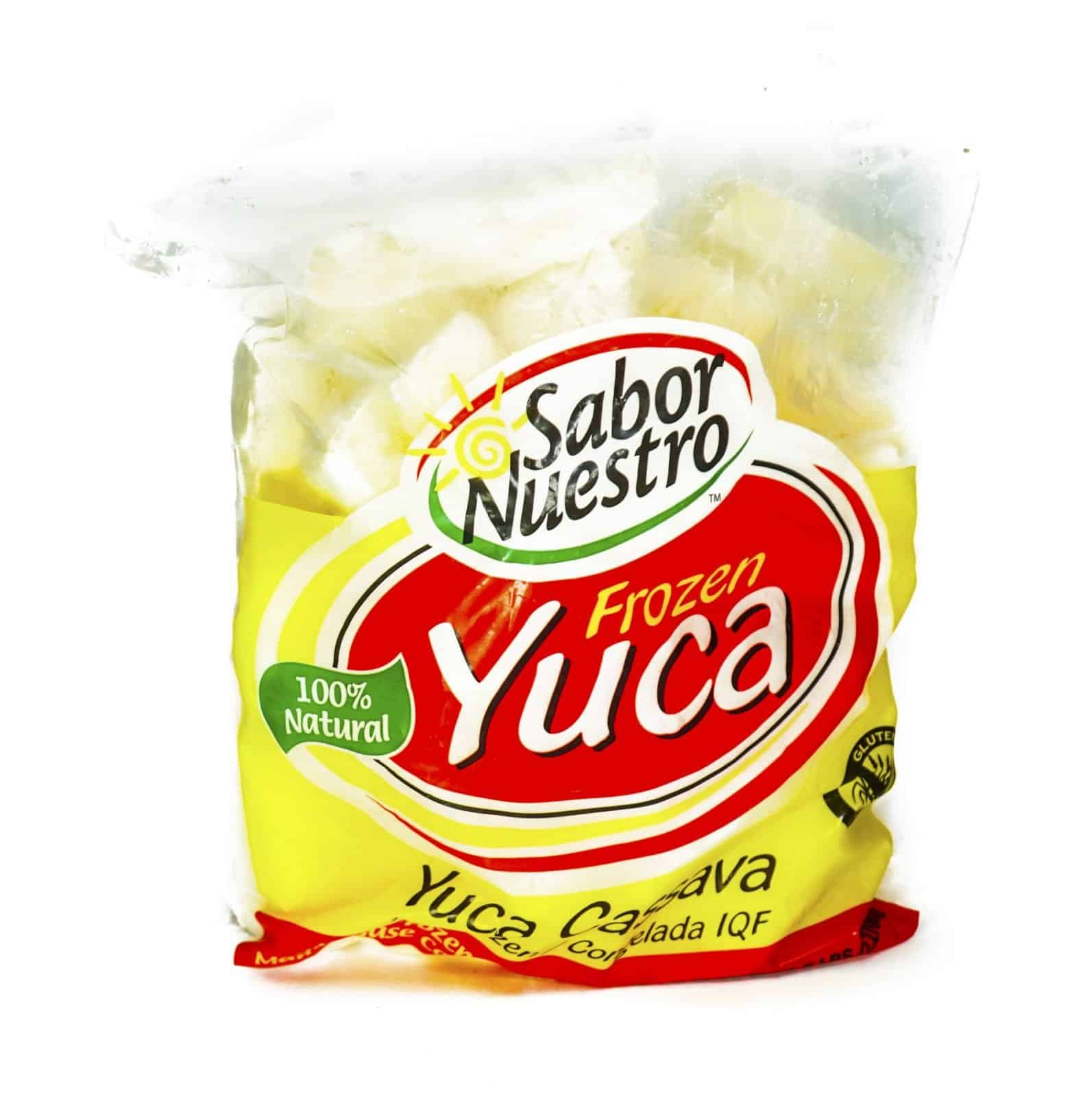 Sabor nuestro frozen yuca 5lb