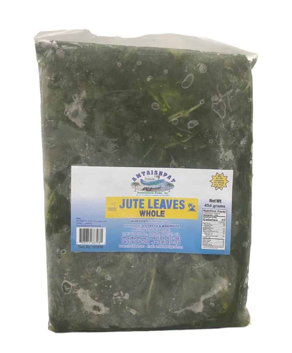 Amtaishpat whole jute leaves 454g